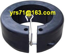 Clamp-on thread protector Clamp-on thread protector